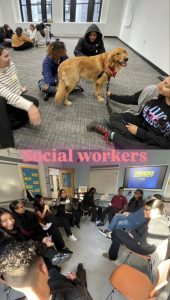 Some activities carried out at the social worker club "bring change 2 mind" at CHAH.