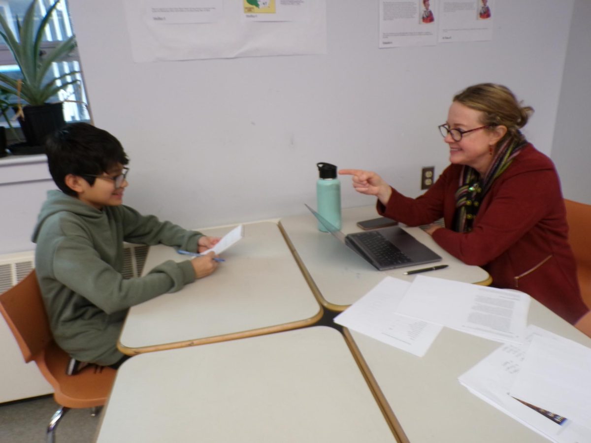 Families Catch Up at Parent Teacher Conferences