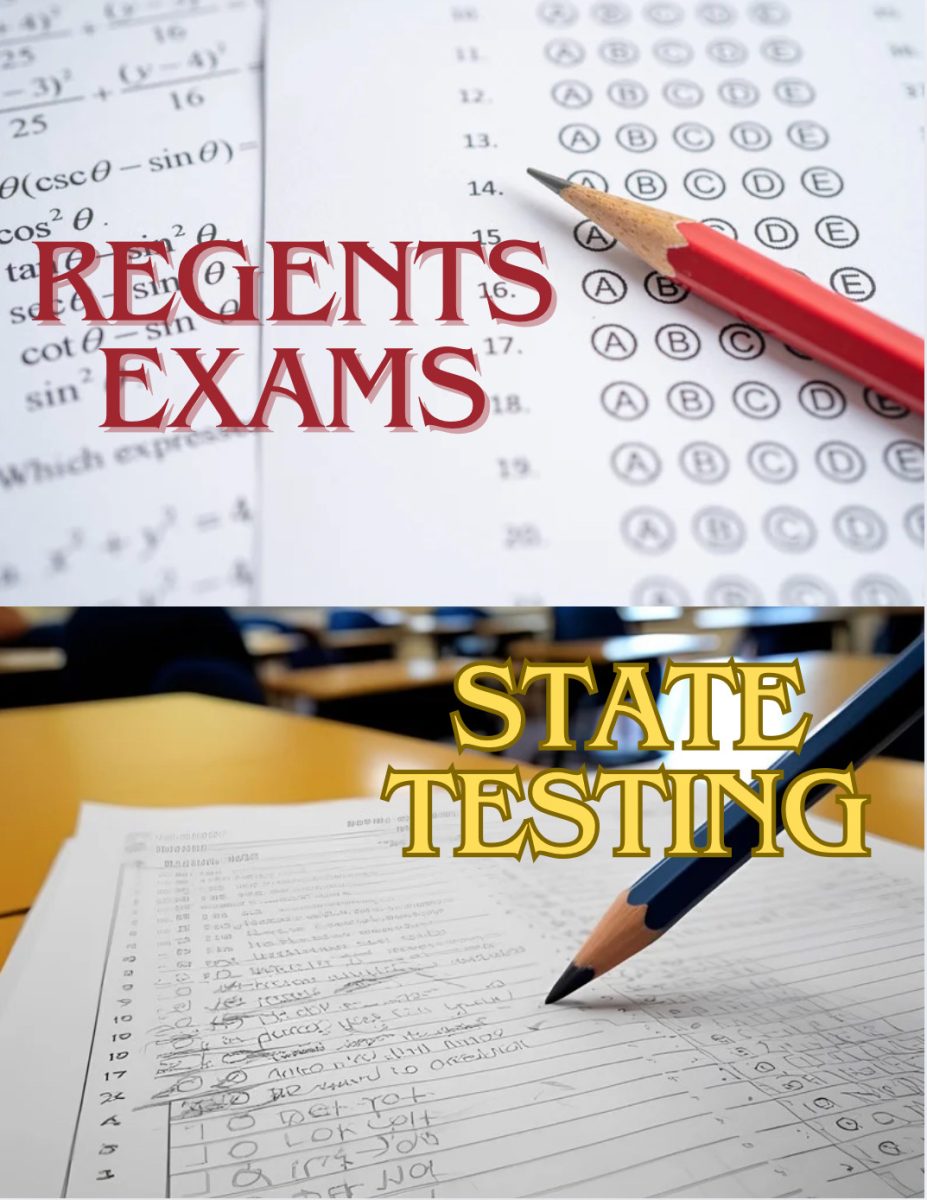 How exams can change the students' graduation requirements. Image designed by Nicolle Fernandez using Canva. 
